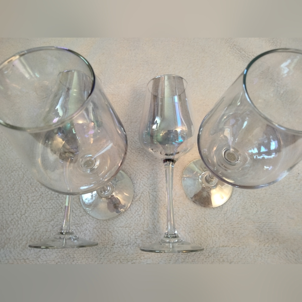 Rainbow Pearl Wine Glasses Set of 4 - Picture 4 of 6